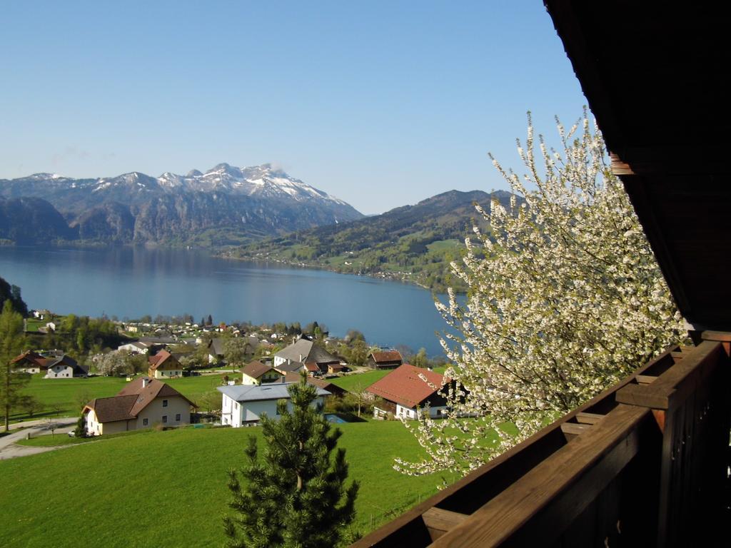 Biohof Schwanser Steinbach am Attersee Exteriör bild