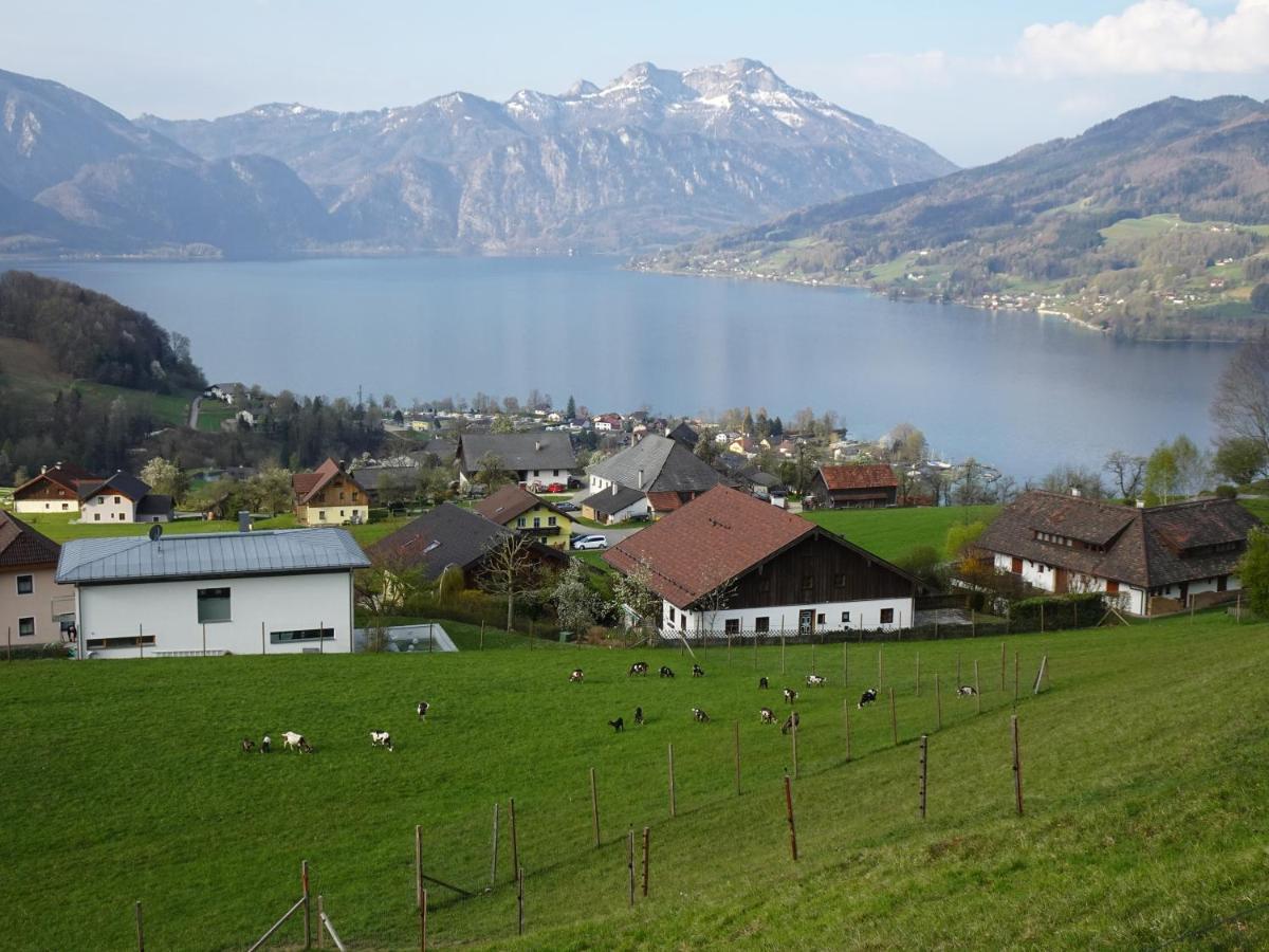 Biohof Schwanser Steinbach am Attersee Exteriör bild