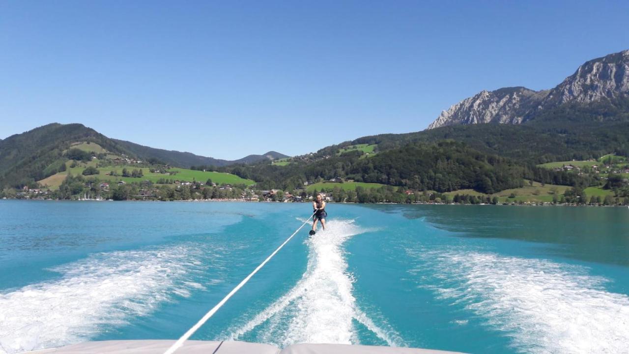 Biohof Schwanser Steinbach am Attersee Exteriör bild